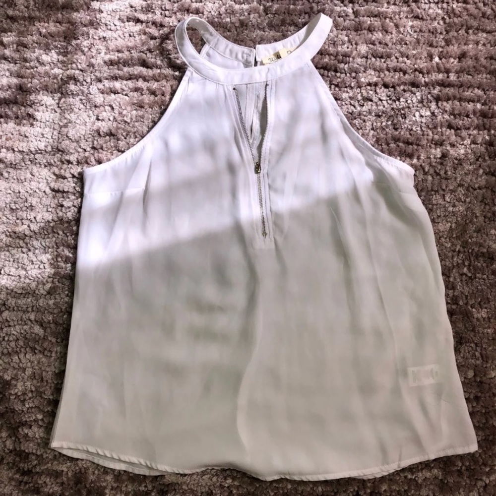 Sheer White Tank